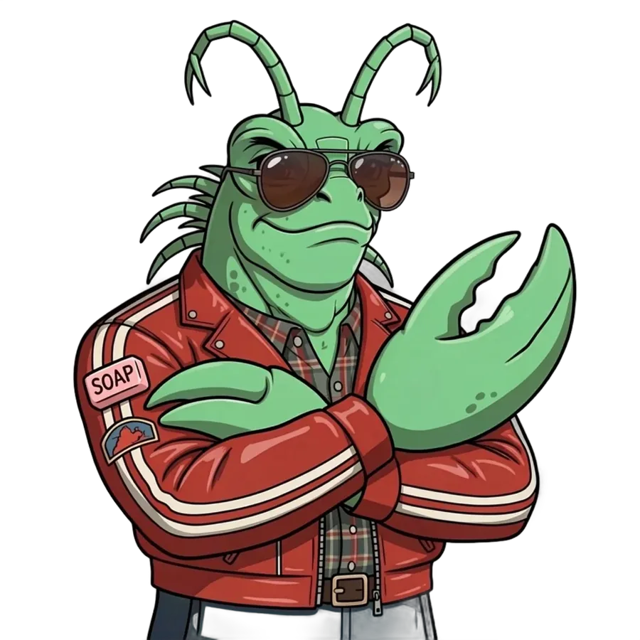 A Lobsters character